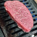 焼肉うしどし - 温菜：本日の厳選部位 ブリオッシュサンド
