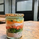 焼肉うしどし - 季節のオリジナルサラダ