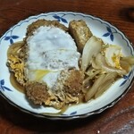 だるまや食堂 - カツ丼のカツのみ