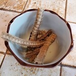 うなぎ 松琴楼 - 鰻骨せんべい