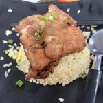 POPULAR FOOD FRIED RICE - Chicken Chop Egg Fried Rice $6.9