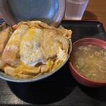 Yokochou Sakariba Kingyo - 日の出食堂かつ丼（¥1,200）
