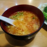 中国家庭料理 大福元 - トマトの入ったスープ