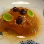 葉山 日影茶屋 - 茶屋膳　蒸し物　イチジクの胡麻味噌かけ　　うーん・・・】