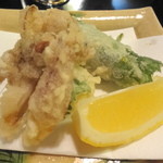 葉山 日影茶屋 - 会席葉山　鱧の梅紫蘇あげ