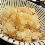 葉山 日影茶屋 - 茶屋膳　松茸とマイタケの炊き込みご飯