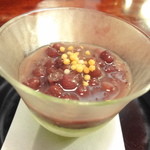 葉山 日影茶屋 - 会席葉山　水菓子　抹茶ぜんざい