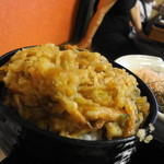 ちくあん - 315円でミニかき上げ丼が付けられます