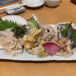 Izakaya Furusato - 帆立、つぶ貝、北寄貝