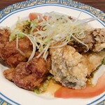 バーミヤン - サバと唐揚げの甘酢醤油