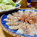 千成寿司 - 海老しゃぶしゃぶ