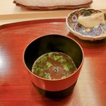 鮨 たかはし - 赤出汁