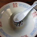 つる - 久々にスープ飲み干せるラーメンに出会いました。
