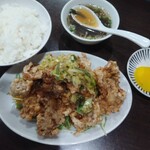 Chuukaryouri Dairen - 唐揚げネギソースかけ定食