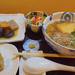 和麺・桜 - うどん定食　¥880(込）