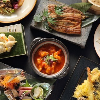 【지산지소】일본식 ×중국 요리의 전통식을 어레인지한 메뉴