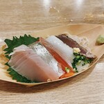 築地食堂 源ちゃん - ちょい飲みセット　ちょい刺し