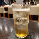 Higoya - 梅酒 辛口 超限定 900円のソーダ割り