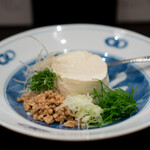 酒亭 田中 - 自家製豆腐　