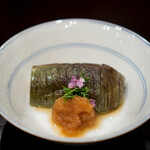 酒亭 田中 - 水茄子　揚げひたし