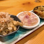 わびすけ - おばんざい3種盛り(日替わり？)