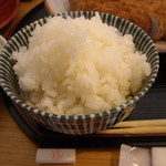 とんかつ桂 - ご飯