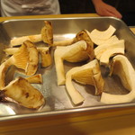 新ばし 星野 - 国産ではありませんが、松茸楽しみました。