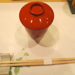 新ばし 星野 - まず出てきた一品は。