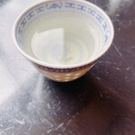 本手打そば 山楽 - 梅昆布茶