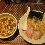 麺処 はら田 - 濃厚魚介豚骨つけ麺　９００円