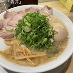 京都ラーメン 森井 - 醤油豚骨味玉ラーメン