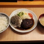 KitchenOnion - ・「Wハンバーグ(¥1140)」