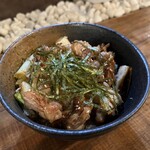 Tsumugi - 焼鳥丼、量もちょうど良い