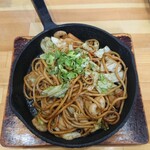 焼そば専門店 突貫亭 - 海鮮モリモリセット(大・ふと麺・しょう油)