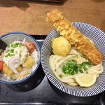 釜たけうどん 明石焼 - 