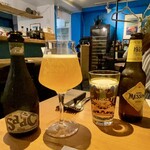 Shichiriaya - イタリアのビール、私はバラデン イザック、連れはメッシーナで乾杯です♪