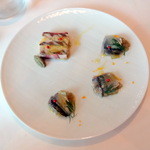 イル プレージョ - 秋刀魚2種の仕立てマリネとテリーヌ