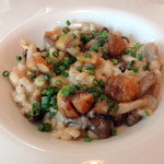 イル プレージョ - 馬のサルシッチャ・ヒラタケ・シメジ・栗のオルツォット