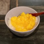 雄三郎 - マンゴーのかき氷