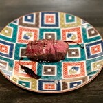 雄三郎 - バルサミコでいただくヘレ