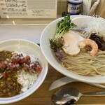 タカラヤ - 冷やし醤油そばとカレーごはんです☆　2023-0729訪問