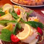 Vomero - 鮮魚と洋梨のカルパッチョ