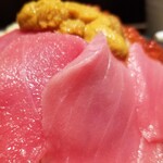 築地魚河岸 虎杖 - 本マグロ。