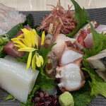 旬菜和味 - お造り盛り合わせ