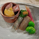 旬菜和味 - 突き出し