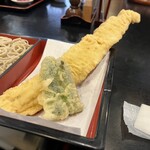 芝大門 更科布屋 - 穴子天せいろ