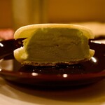 鮨 やすみつ - 抹茶最中アイス