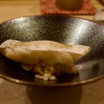 後楽寿司 やす秀 - 太刀魚丼 刻みペコロス