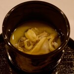 鮨 やすみつ - 鯏の茶碗蒸し