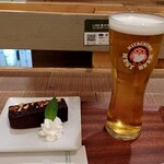 Hitachino Brewing - アマリロセッションエール＆チョコレートブラウニー